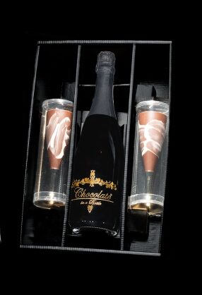 COFFRET PETILLANT AU CHOCOLAT