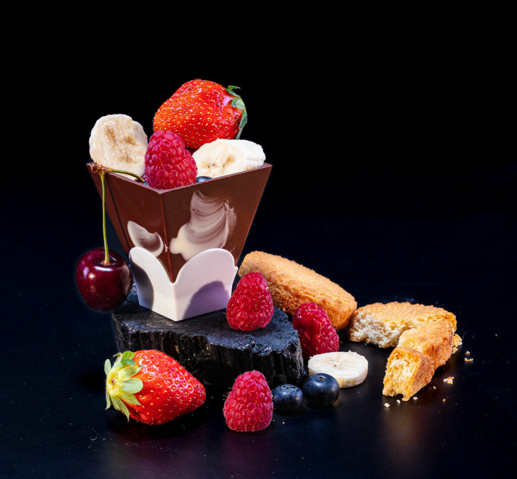 Verrines en chocolatées